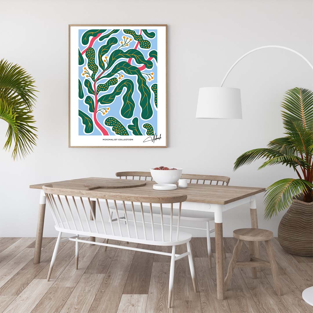 Where Vibrant Leaves and Butterflies Come Alive on Canvas